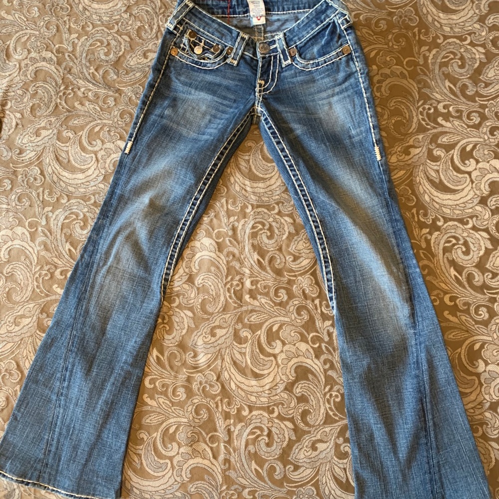 True Religion Joey Super T size 24 jeans for sale!